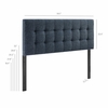 Lily Upholstered Full Size Headboard