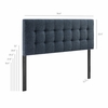 Lily Upholstered King Size Headboard
