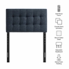 Lily Upholstered Twin Size Headboard