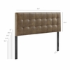 Lily Vegan Leather Full Size Headboard