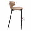 Lino Barstool - Set of 2 in Taupe