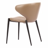 Lino Dining Chair - Set of 2 in Taupe