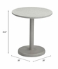 Liora Bistro Table in White