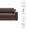 Liora Performance Velvet Sofa