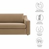 Liora Performance Velvet Sofa