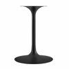Lippa 36" Round Walnut Dining Table in Black Walnut