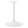 Lippa 40" Square Dining Table in White Natural