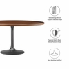 Lippa 60" Round Pedestal Solid Wood Dining Table