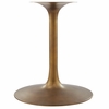 Lippa 60" Round Pedestal Solid Wood Dining Table