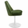 Lippa Swivel Dining Performance Velvet Side Chair