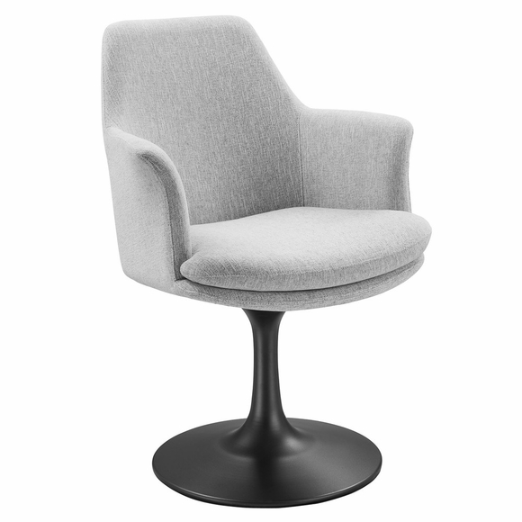 Lippa Swivel Dining Upholstered Armchair