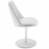 Lippa Swivel Dining Vegan Leather Side Chair