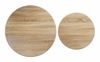 Lireen Coffee Table Set 2-Piece in Natural & Ivory