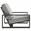 Lirienne Outdoor Patio Aluminum Armchair