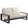 Lirienne Outdoor Patio Aluminum Loveseat