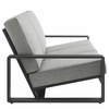 Lirienne Outdoor Patio Aluminum Sofa