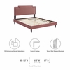 Liva Performance Velvet King Bed-MOD-6846