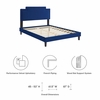 Liva Performance Velvet King Bed-MOD-6846