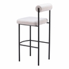 Livorno Barstool Set of 2 in Ivory