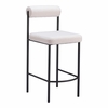 Livorno Counter Stool Set of 2 in Ivory