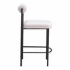 Livorno Counter Stool Set of 2 in Ivory