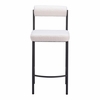 Livorno Counter Stool Set of 2 in Ivory