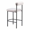 Livorno Counter Stool Set of 2 in Ivory
