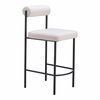 Livorno Counter Stool Set of 2 in Ivory