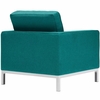Loft Fabric Armchair in Teal