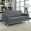 Loft Fabric Loveseat