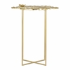 Lotus Side Table in Gold