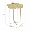 Lotus Side Table in Gold