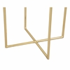 Lotus Side Table in Gold
