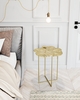 Lotus Side Table in Gold