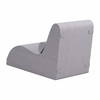 Luanda Lounge Chair in Gray