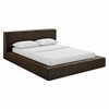 Luma Chenille Upholstered King Platform Bed Frame