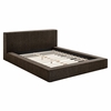 Luma Chenille Upholstered King Platform Bed Frame
