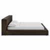 Luma Chenille Upholstered King Platform Bed Frame