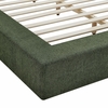 Luma Chenille Upholstered King Platform Bed Frame