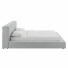Luma Chenille Upholstered Queen Platform Bed Frame