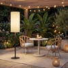 Lumaris Solar Floor Lamp in Black