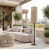 Lumaris Solar Floor Lamp in Black