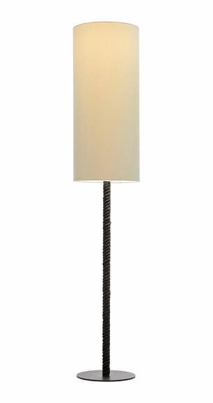 Lumaris Solar Floor Lamp in Black