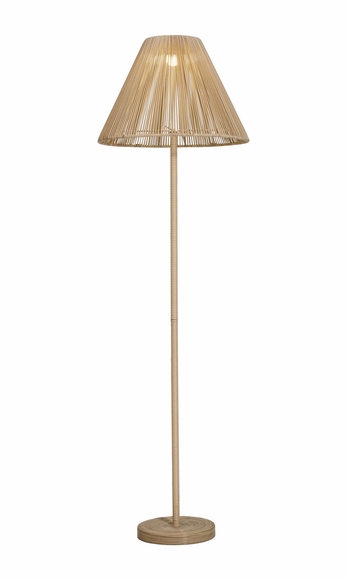 Lumika Solar Floor Lamp in Beige
