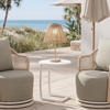 Lumika Solar Table Lamp in Beige