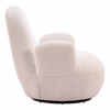 Lunet Swivel Chair in Ivory