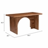 Luthien Desk in Walnut