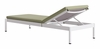 Lychee Chaise Lounge in Green