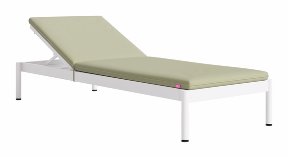 Lychee Chaise Lounge in Green