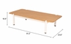 Lychee Coffee Table in Natural